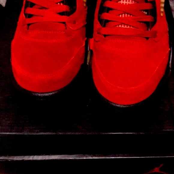 Retro Jordan 5 Ragging Bull - Picture 7 of 8